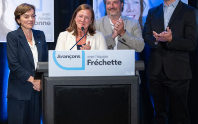 Amélie Dionne lance officiellement sa campagne électorale