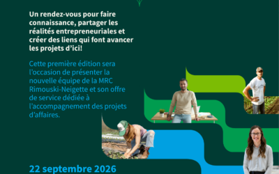 Des « grandes rencontres entrepreneuriales » dans Rimouski-Neigette