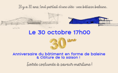 L’Escale célèbre les 30 ans de l’iconique bâtiment baleine