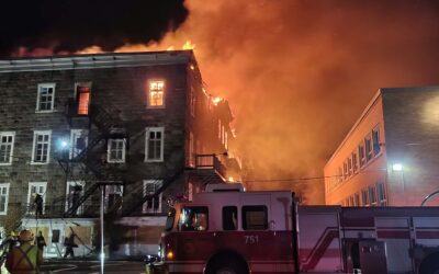 Violent incendie dans l’ancien couvent de Trois-Pistoles