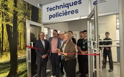 Un dojo, de nouveaux espaces spécialisés et une bourse en Techniques policières